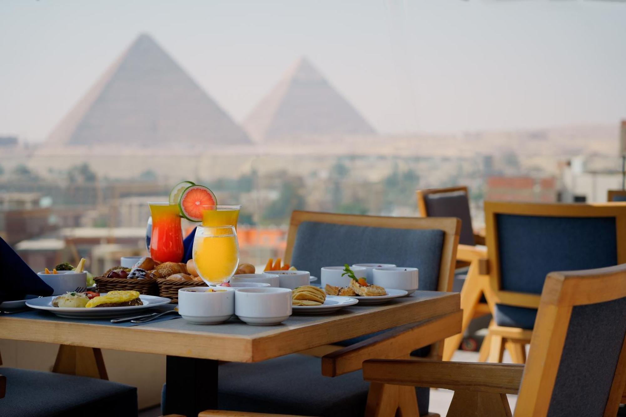 Stay Inn Pyramids Hotel Al Kawm al Akhdar ภายนอก รูปภาพ