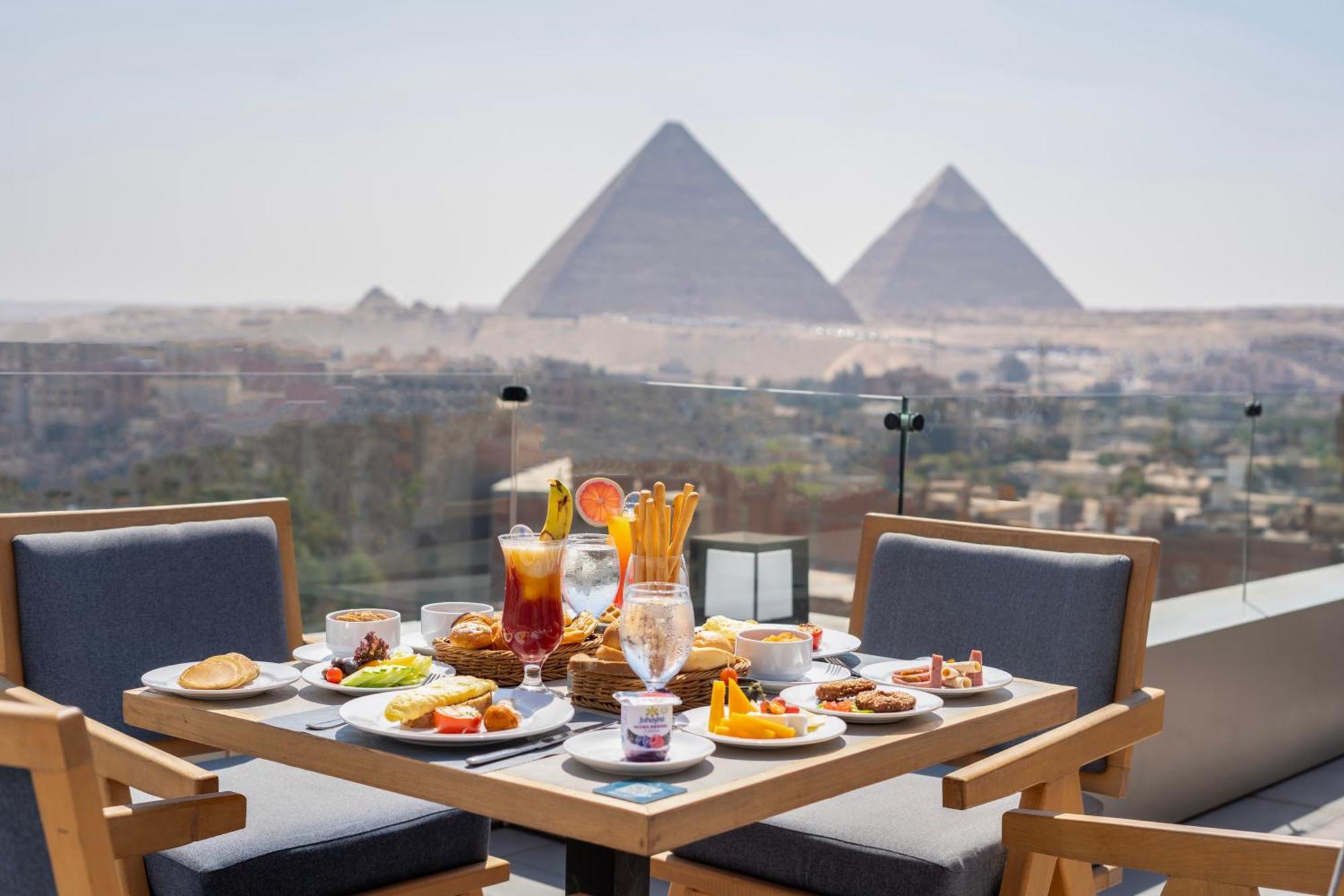 Stay Inn Pyramids Hotel Al Kawm al Akhdar ภายนอก รูปภาพ