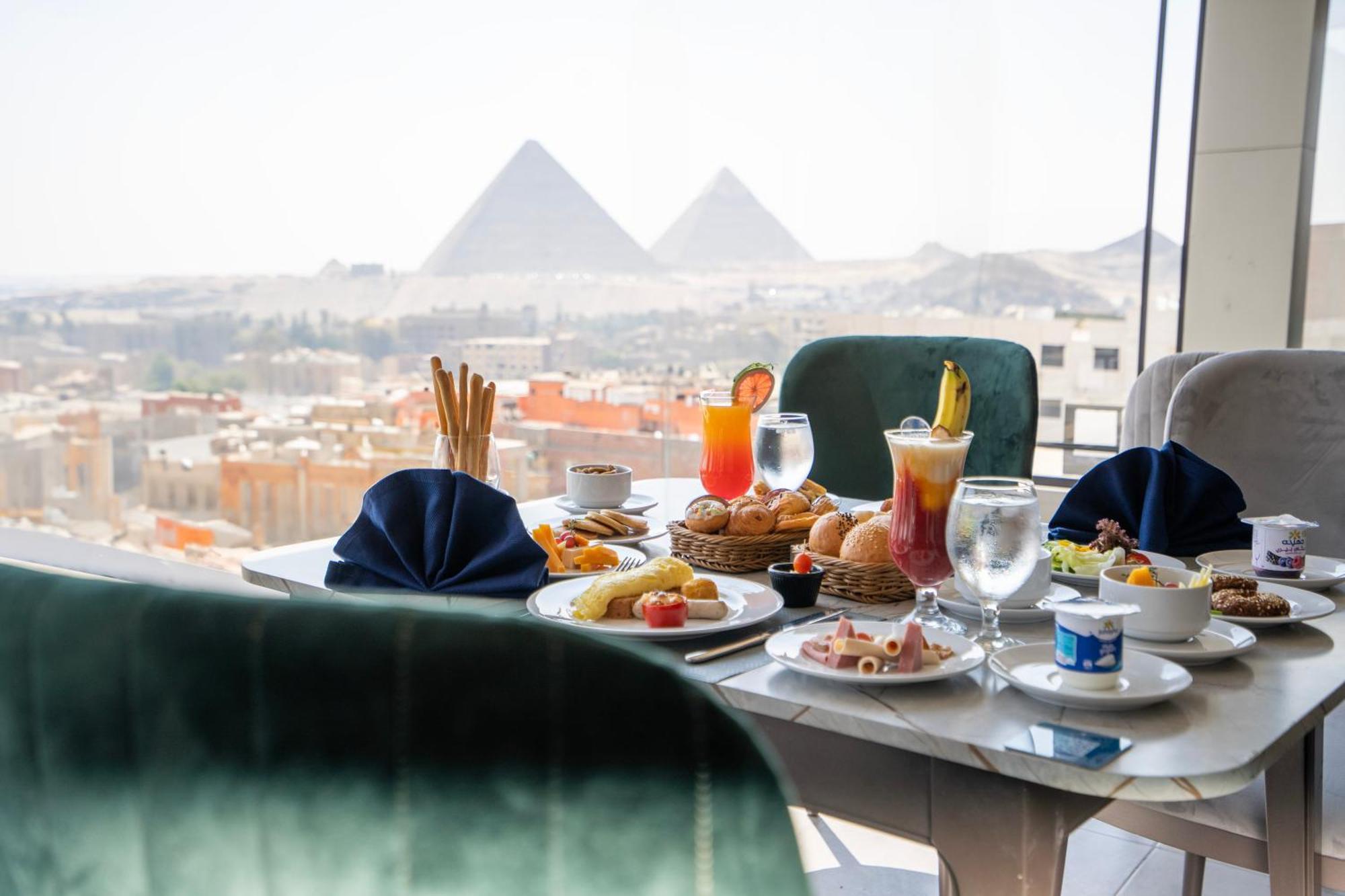 Stay Inn Pyramids Hotel Al Kawm al Akhdar ภายนอก รูปภาพ